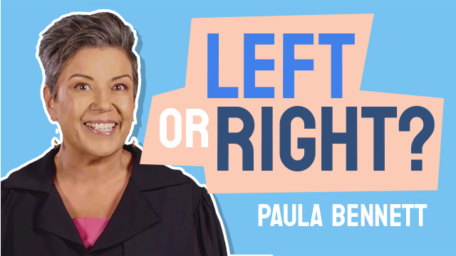 Paula Bennett Left or Right